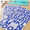 12 Packs: 160 ct. (1,920 total) Block Alphabet Stickers by Recollections™